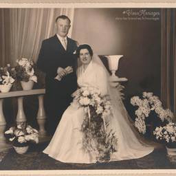 Camiel DE PROFT et Louise DE RIDDER le 04/03/1956 à Baardegem, Oost-Vlaanderen (Belgique)