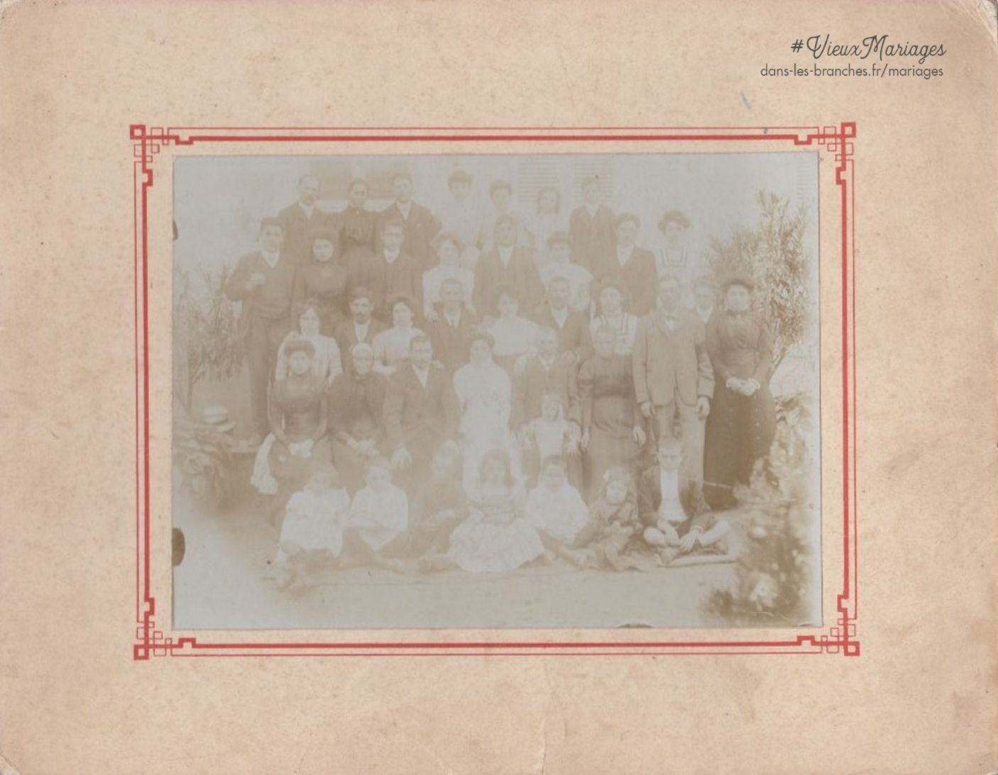 Octave et Inconnue 1890 à Damigny (61)