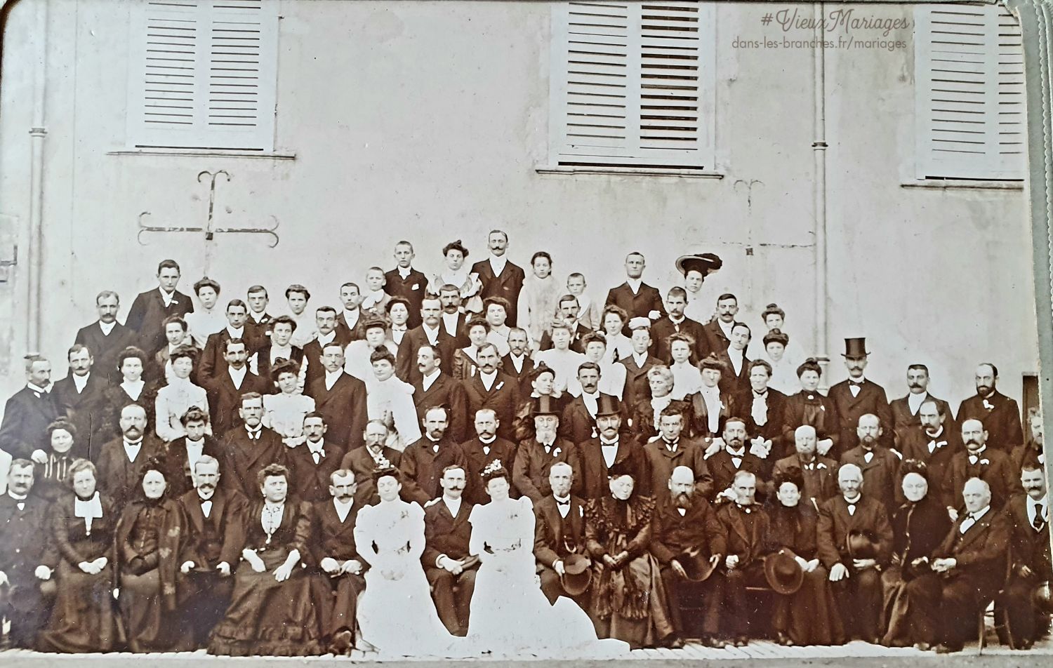 Jacques FREIDINGER et Catherine KENNEL et Jean FREIDINGER et Elisa KENNEL (double mariage avec deux frères et deux soeurs) le 01/04/1898 à Jolivet (54)