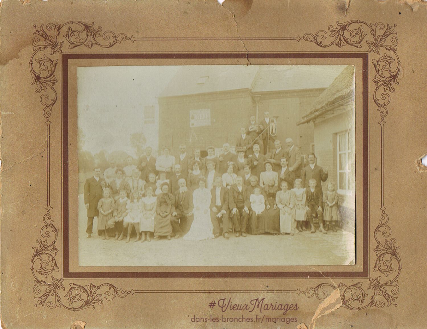 Mariés inconnus 1900 à dans l'Aisne (02)