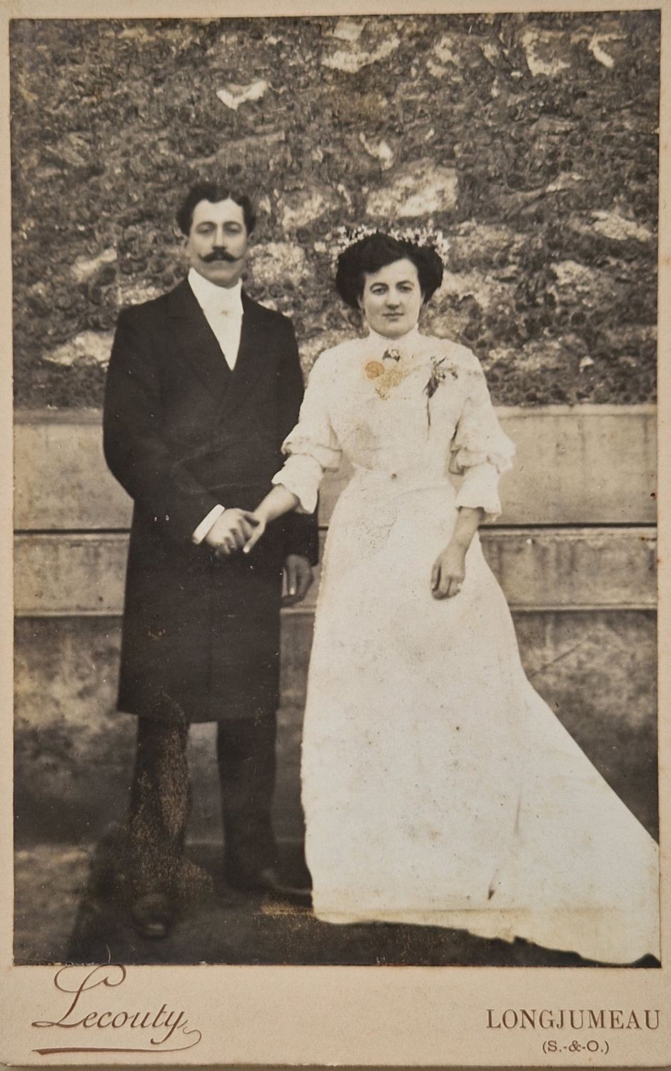 Mariés inconnus 1900 à Longjumeau (91)