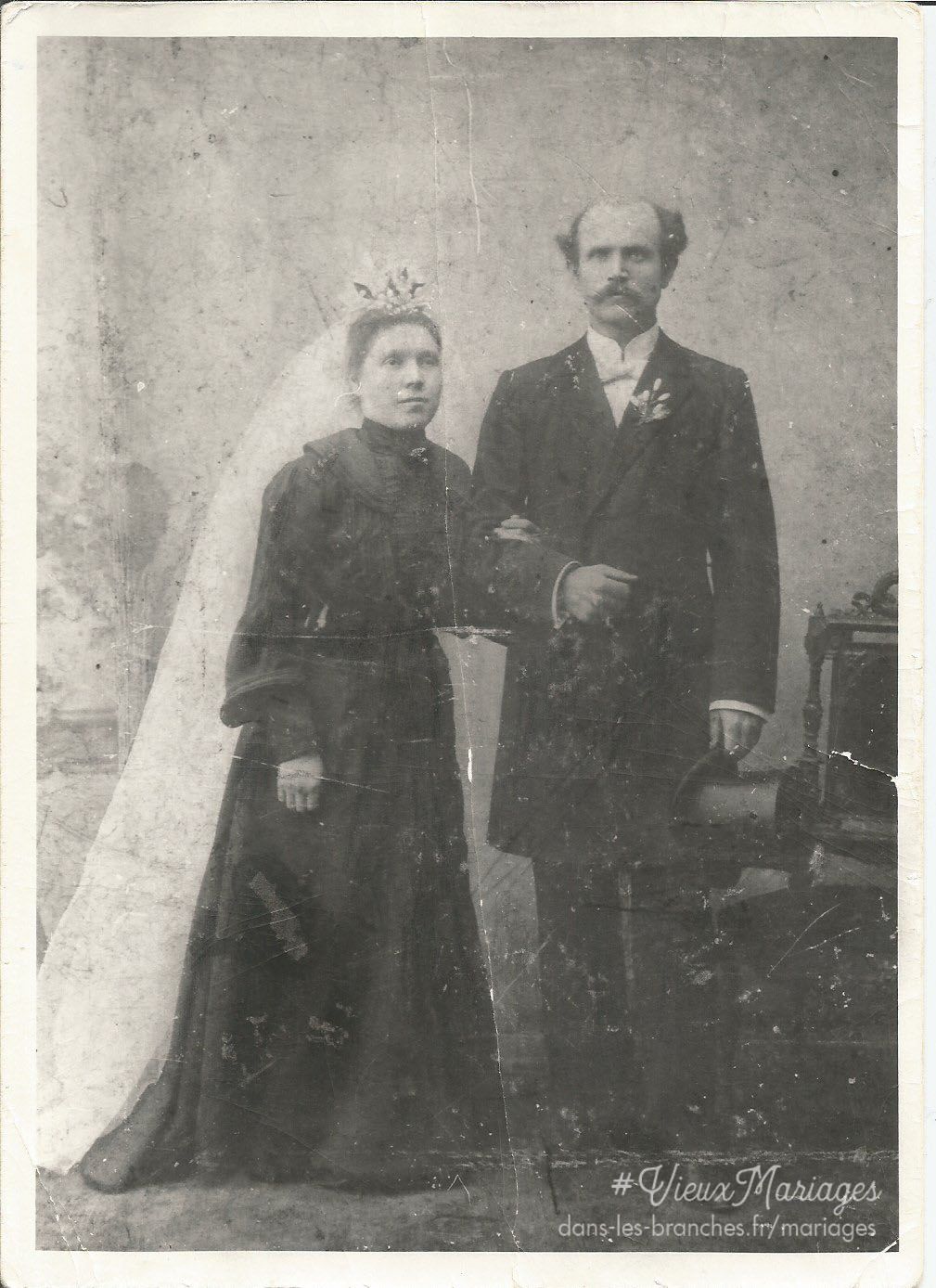 Jacques BINZEN et Marie Louise BARBARAS 1903 à Sarreguemines (57)