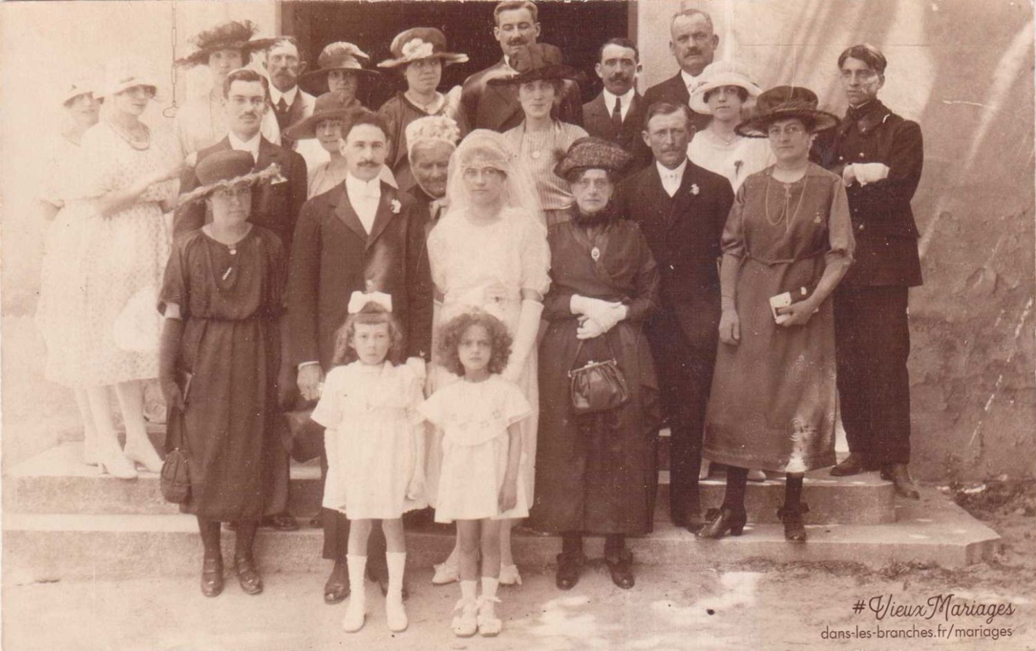 Inconnu et Marie 1908 à Écouché (61)