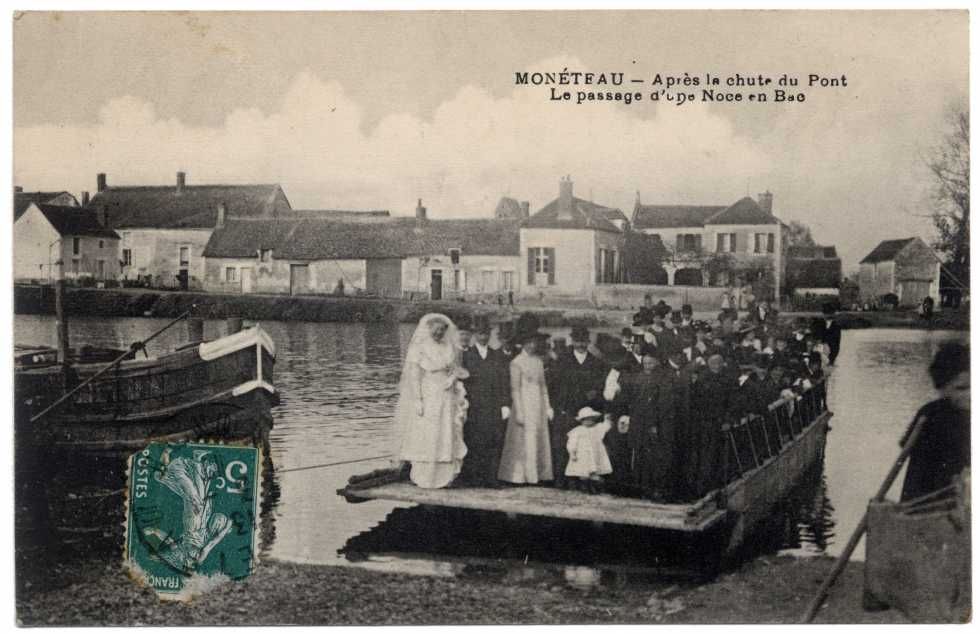 Mariés inconnus 1911 à Monéteau (89)