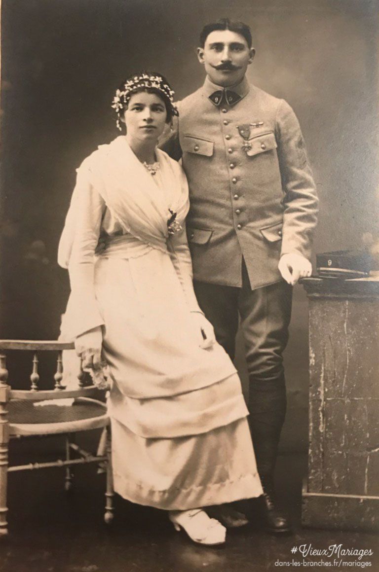 Mariés inconnus 1918