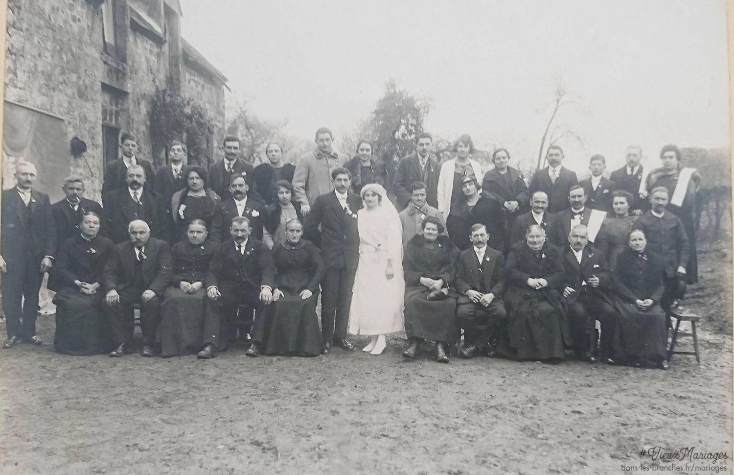 Mariés inconnus 1920