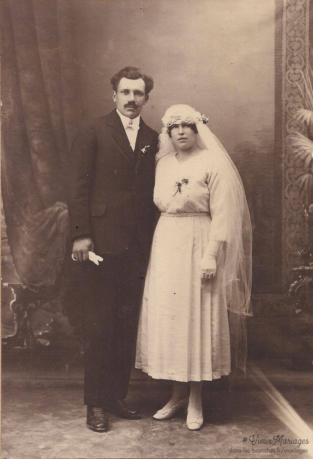 Mariés inconnus 1920