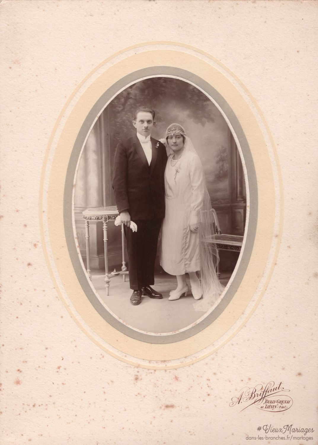 Mariés inconnus 1920