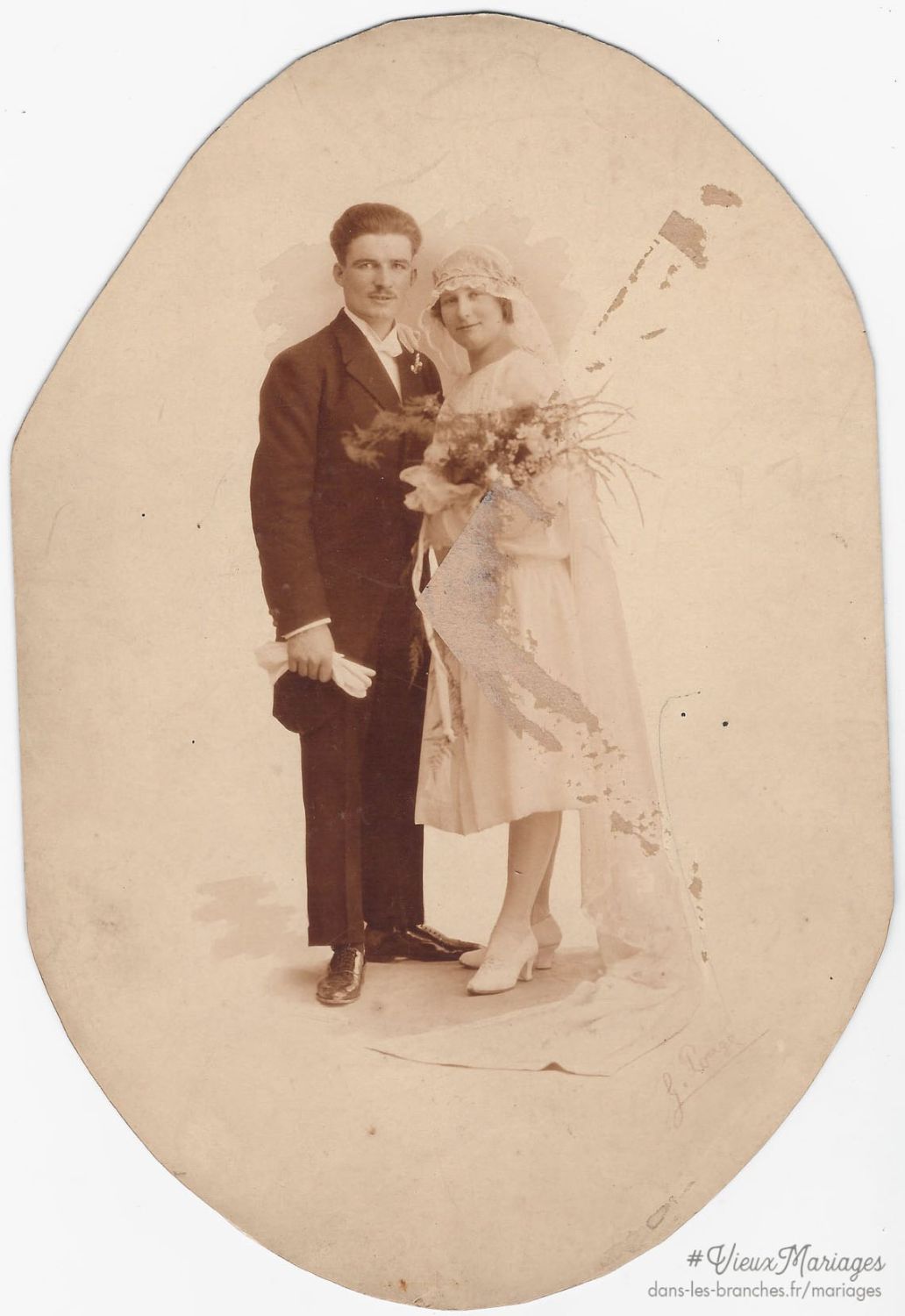 Mariés inconnus 1920