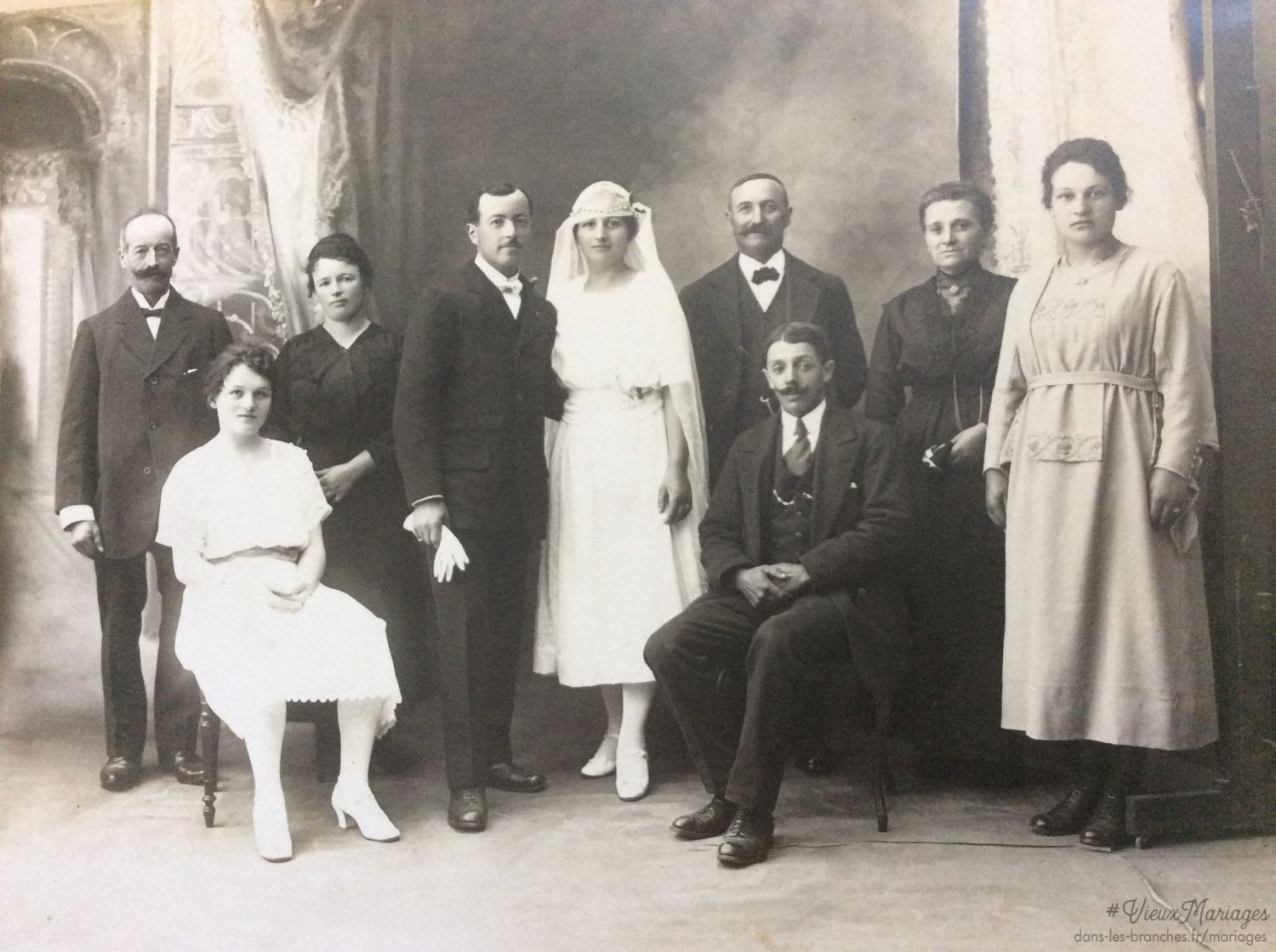 Benoit JACQUEMET et Marie-Claudine GUDIN 1921 à Saint-Georges-de-Reneins (69)