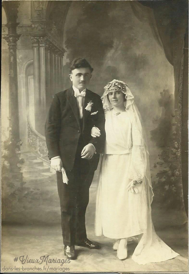 Lucien BERGER et Lucienne JOSÉ 1922 à Nanterre (92)