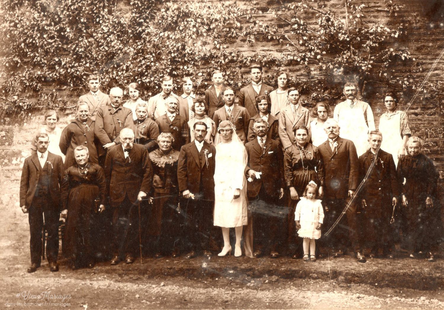 Mariés inconnus 1925