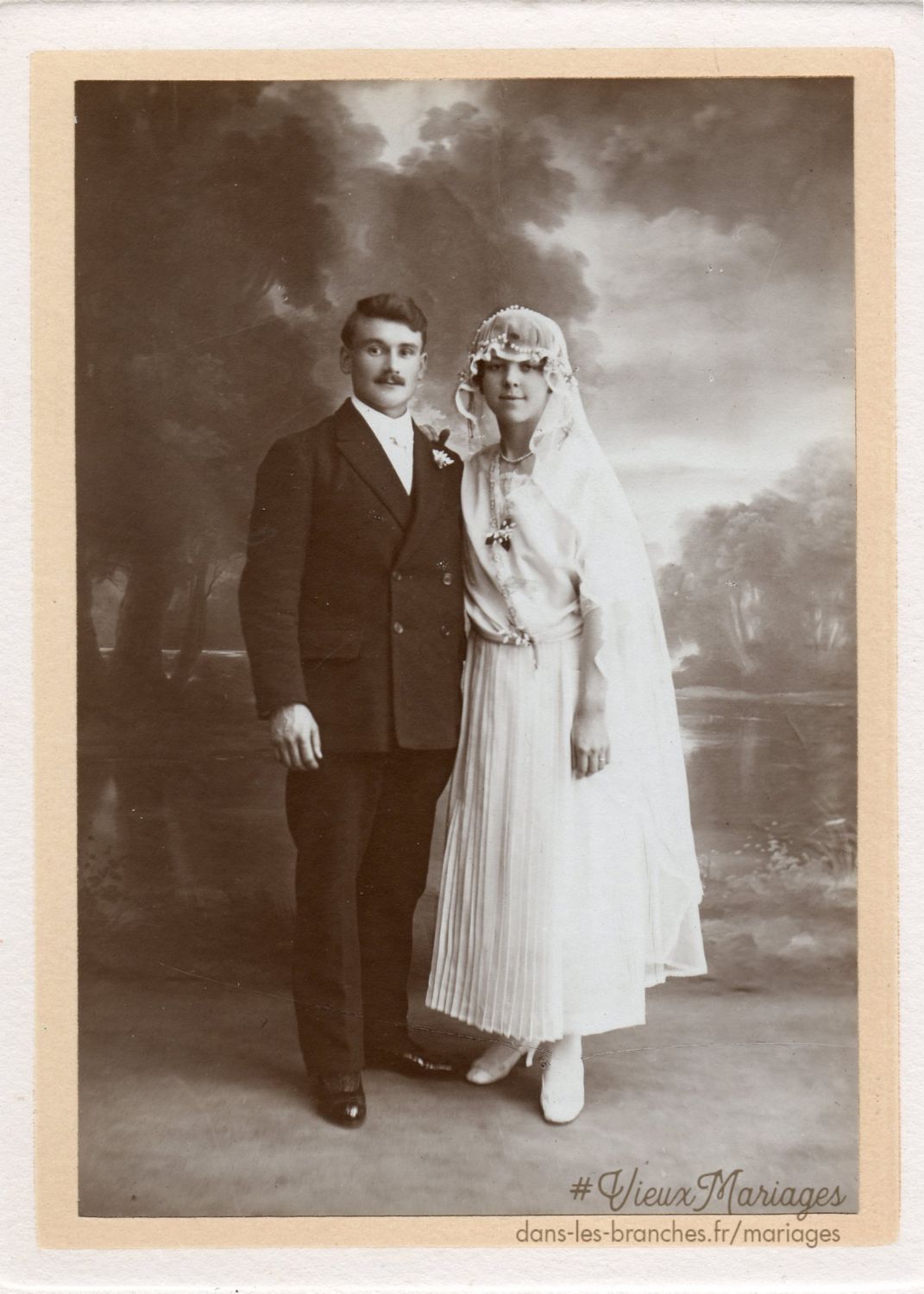 Mariés inconnus 1925