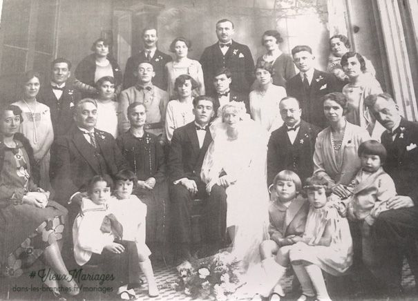 Mariés inconnus 1925