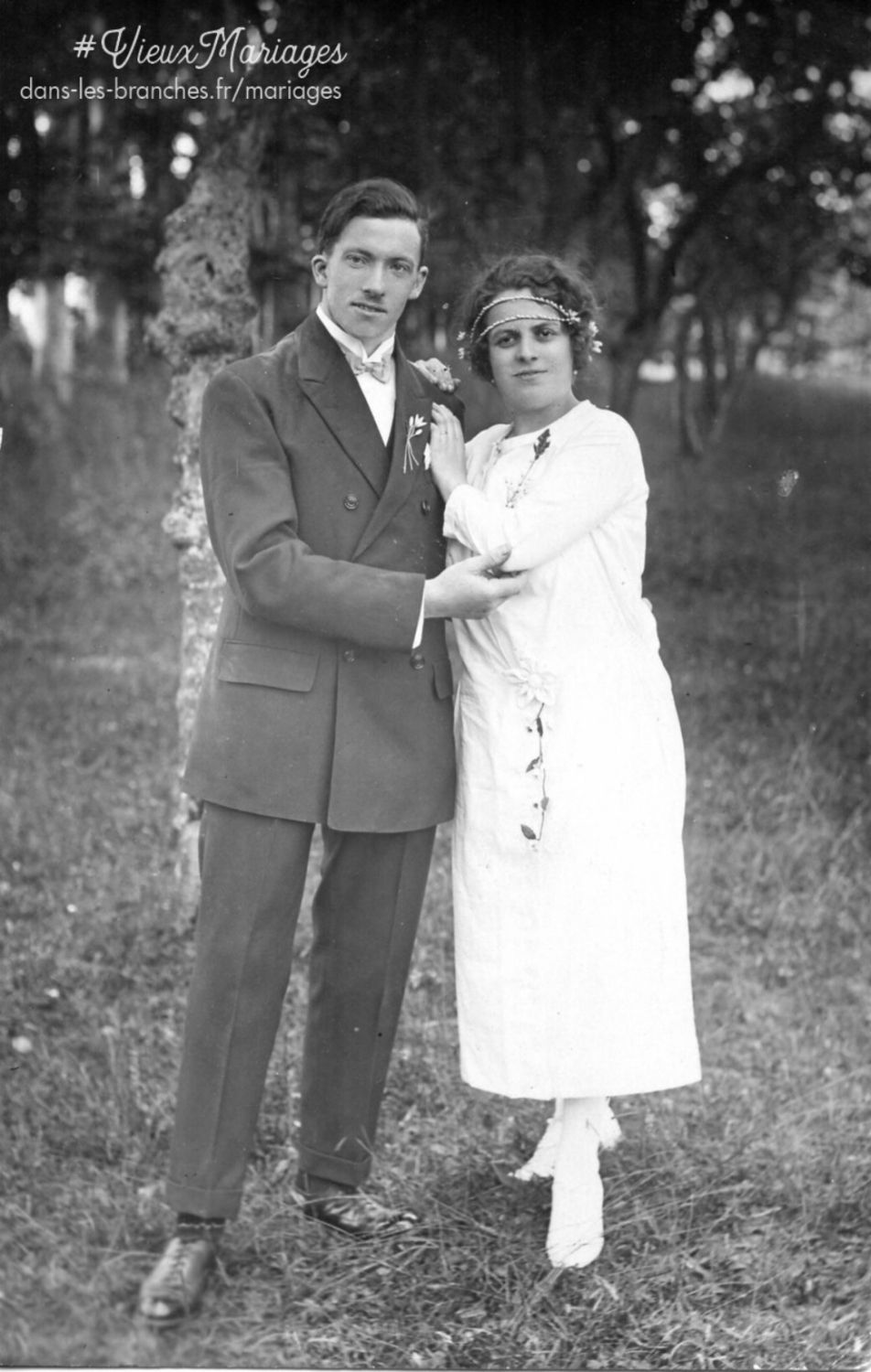 Henri Joseph FERON et Alice Georgette Marie DELAMOTTE le 07/11/1925 à Saint-Eustache-la-Forêt (76)