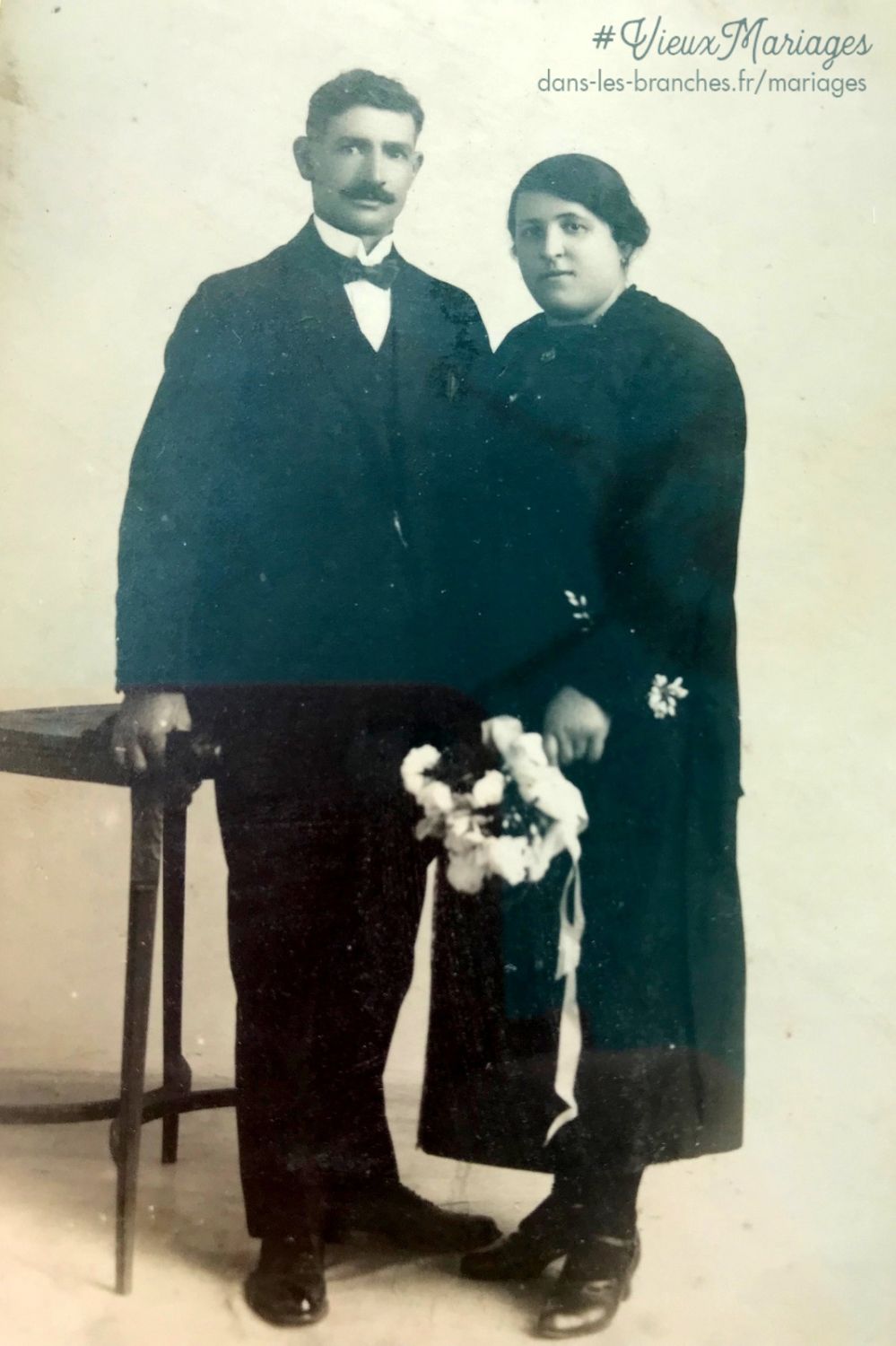 René DE RIDDER et Maria Catherina DE GOLS 1925 à Baardegem, Oost-Vlaanderen (Belgique)