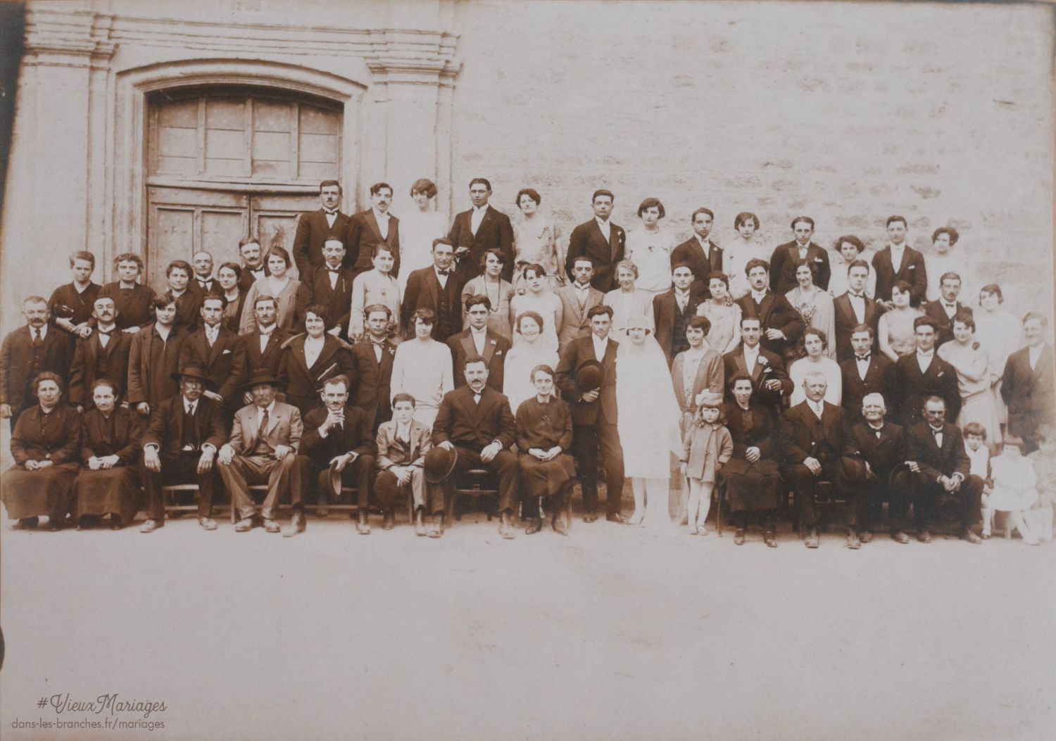 Joseph Marius FABRE et Louise Françoise Andréa GUY 1928 à Nizas (34)