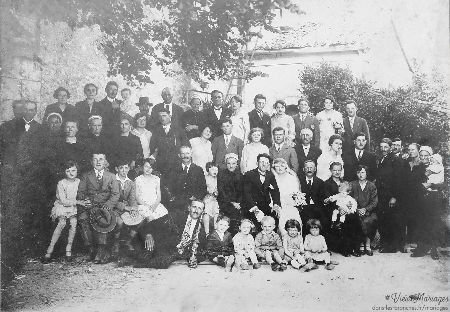 Jean MALPEYRE et Louise CHAMBRE 1929 à Saint-Projet-Saint-Constant (16)