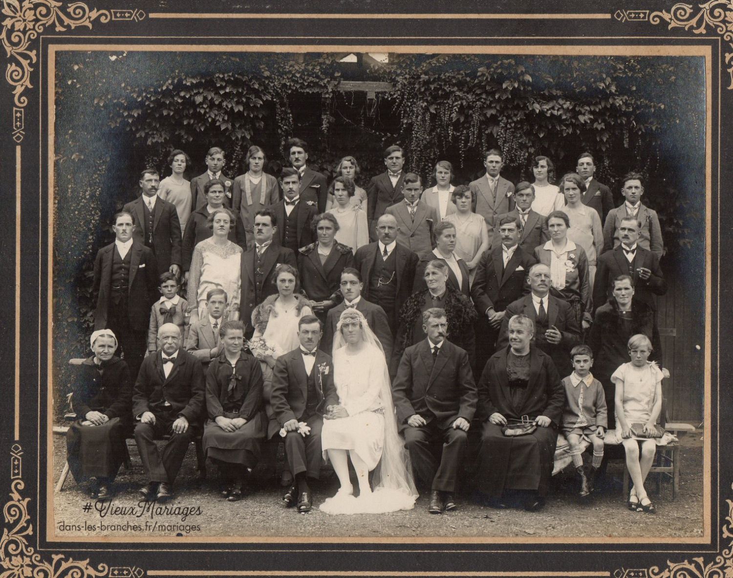 Henri LAUBERT et Renée BRETON le 10/04/1929 à Semerville (41)