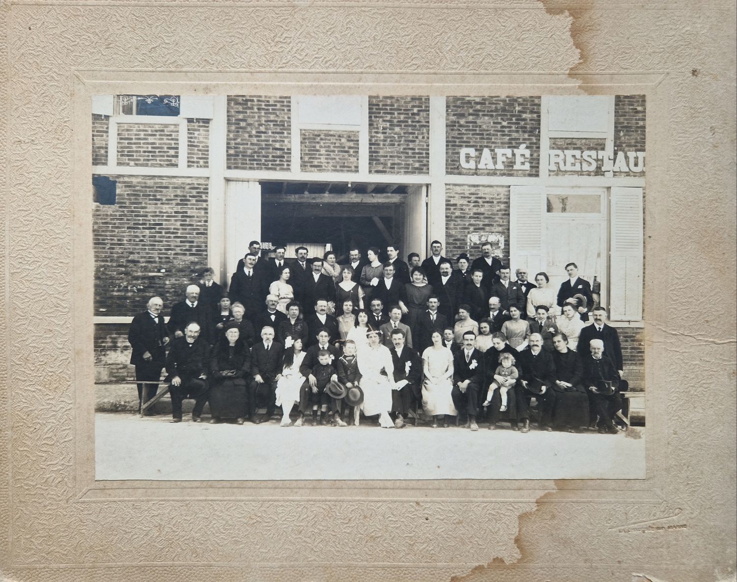 Mariés inconnus 1930 à La Chaussée-sur-Marne (51)