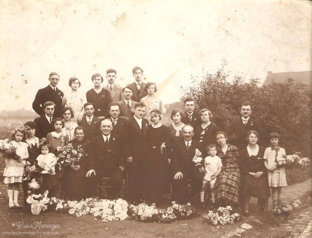 Raoul GRAS et Louise HIRSCH le 07/05/1931 à Mons-en-Baroeul (59)