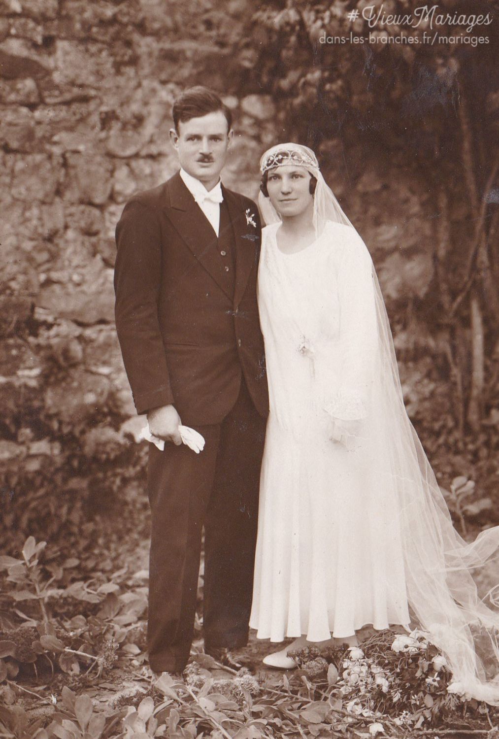 Louis FRESSENCOURT et Charlotte SAUVAGE 1931 à Ancienville (02)