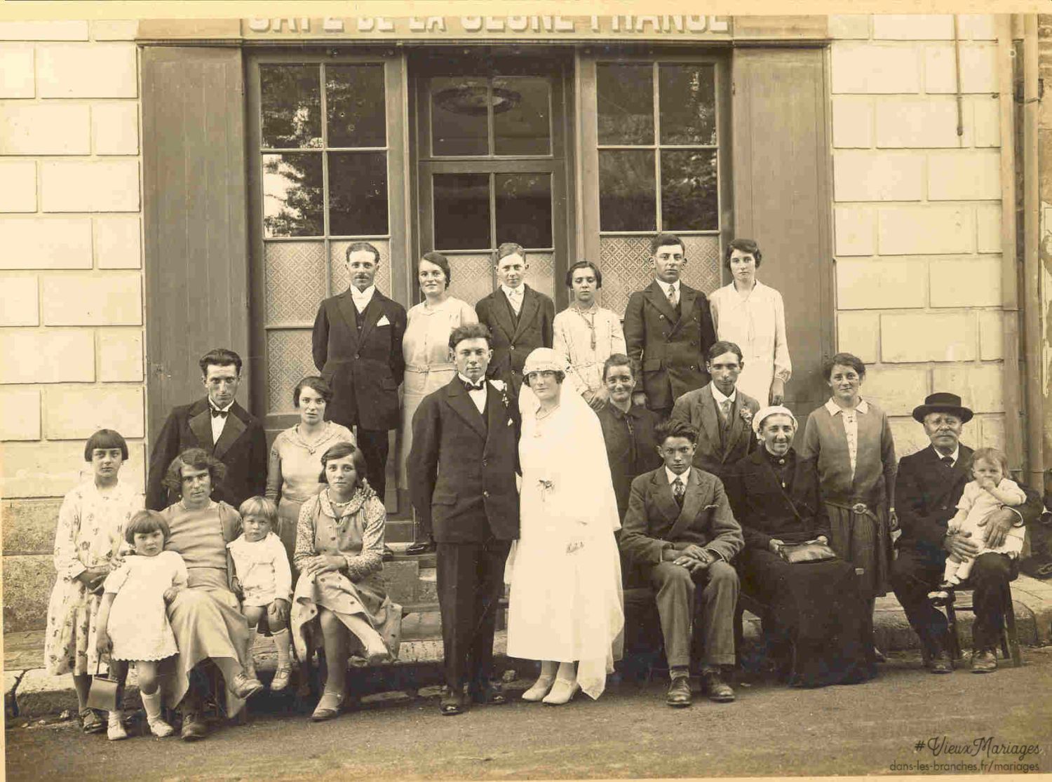 Augustin PIETRE et Marie BLANCHARD 1931 à Authon (41)