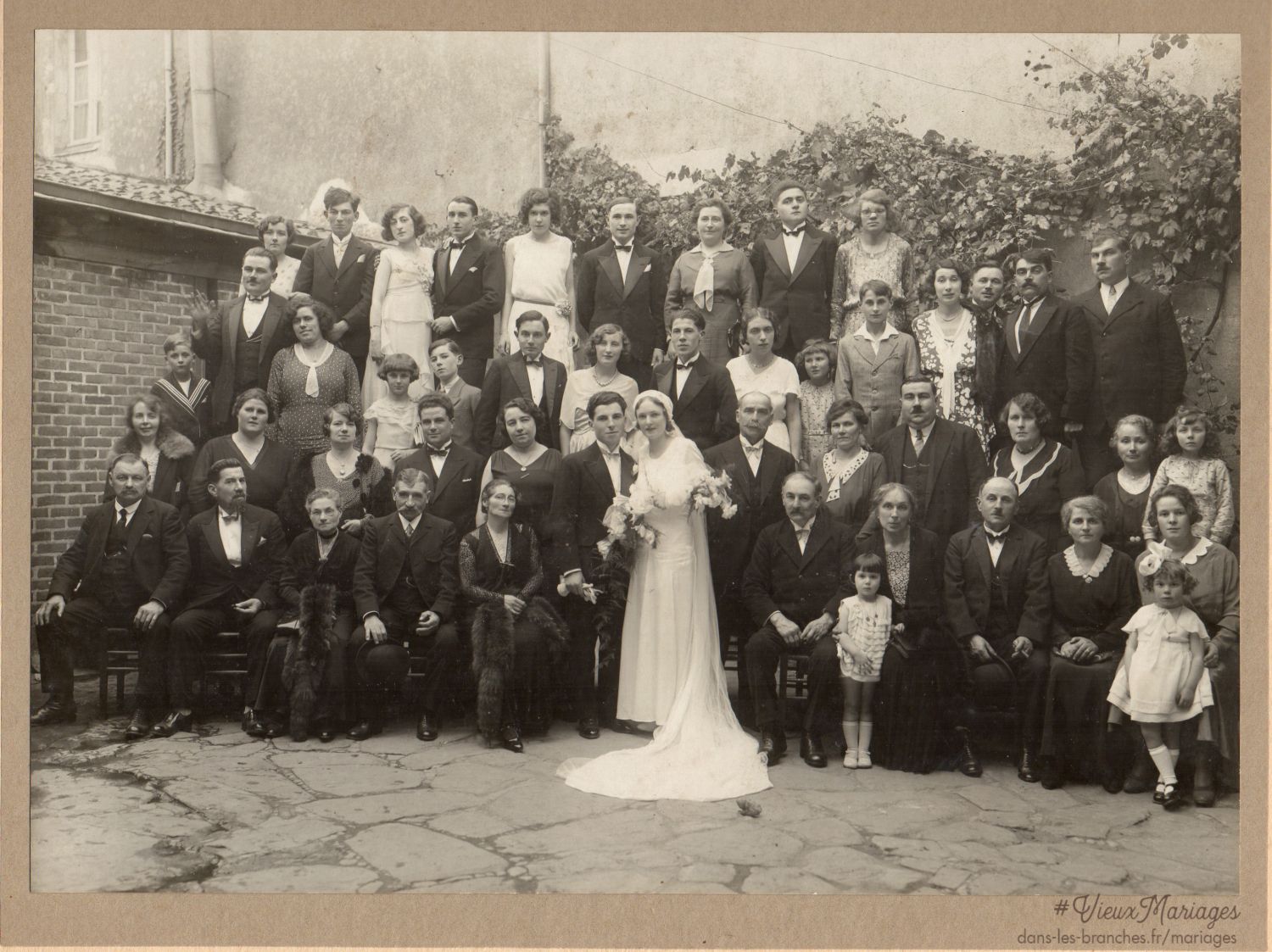 Mariés inconnus 1931 à Nantes (44)