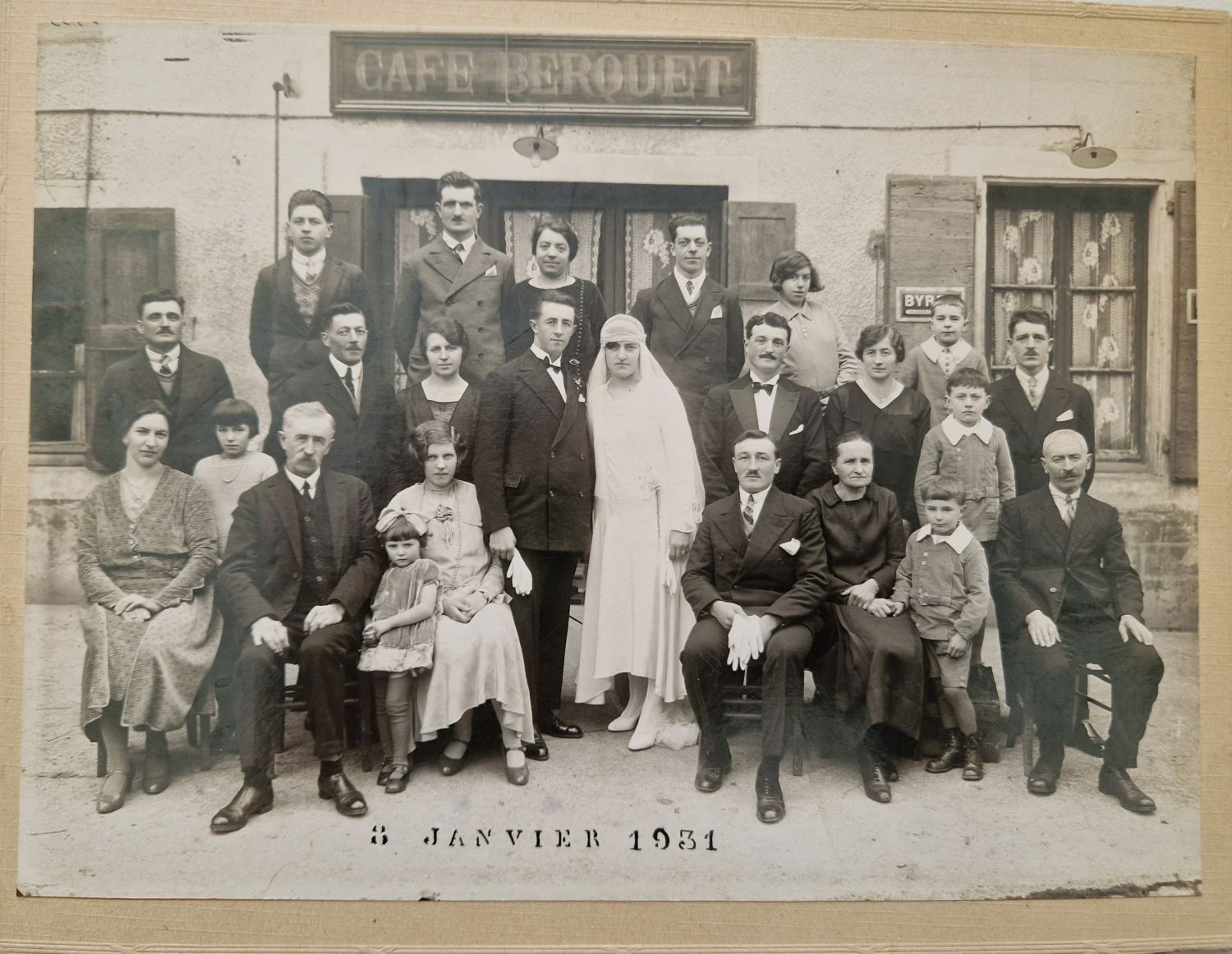 Mariés inconnus le 01/08/1931