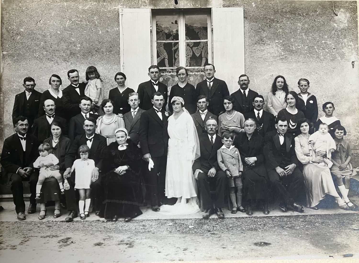 Pierre NEDELEC et Paule BRUNET 1932 à Tilly-la-Campagne (14)