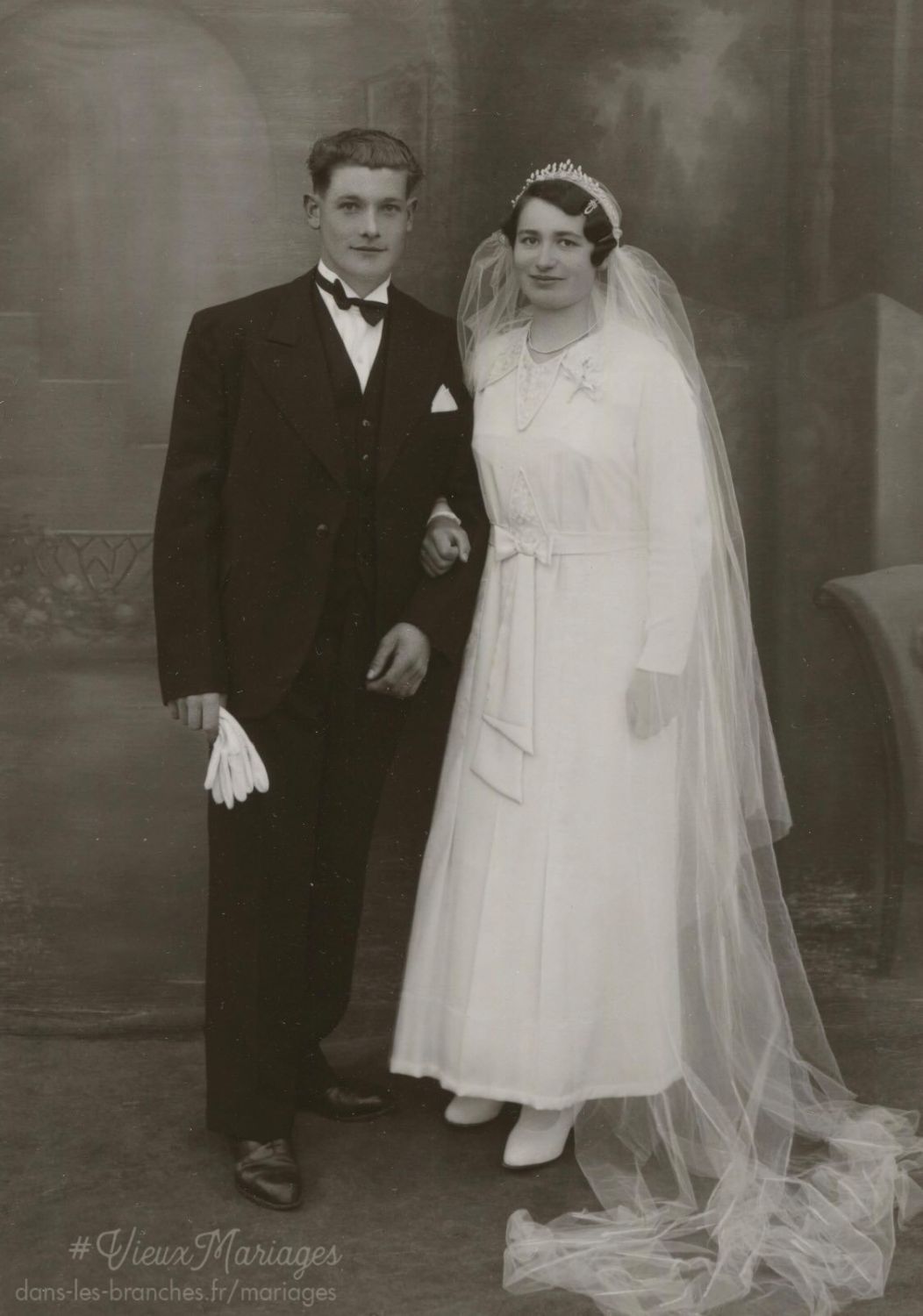 Albert Anatole THOMAS et Lucienne Fernande COVIN le 04/09/1938 à Verdelot (77)