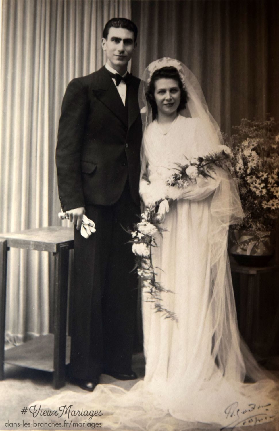 Raymond et Marcelle 1945