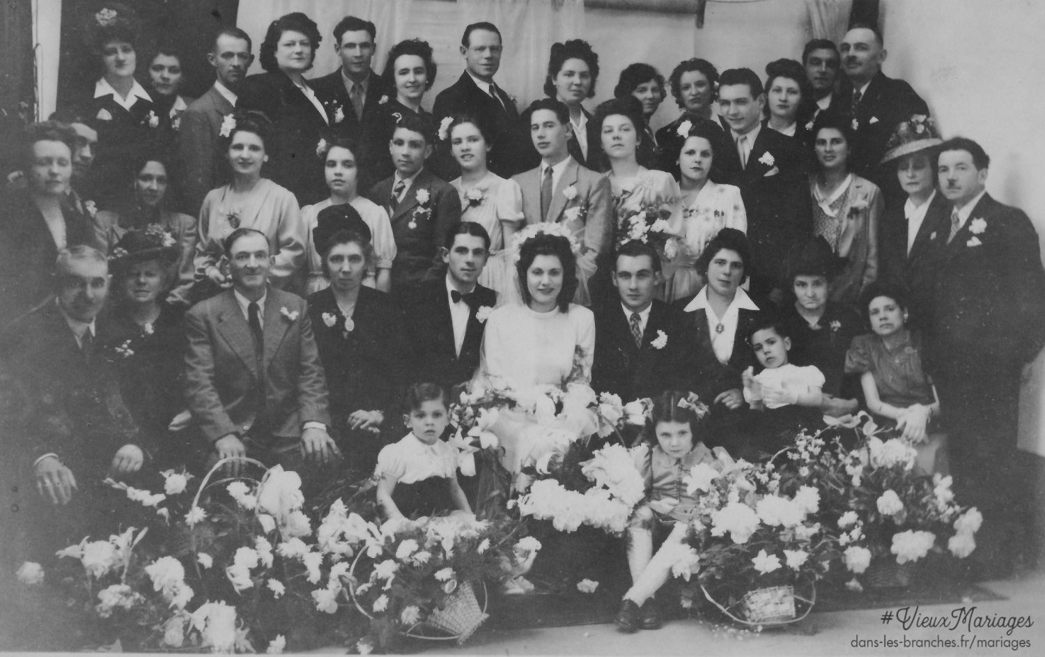 Charles BOUBINET et Raymonde BERTHOU 1945