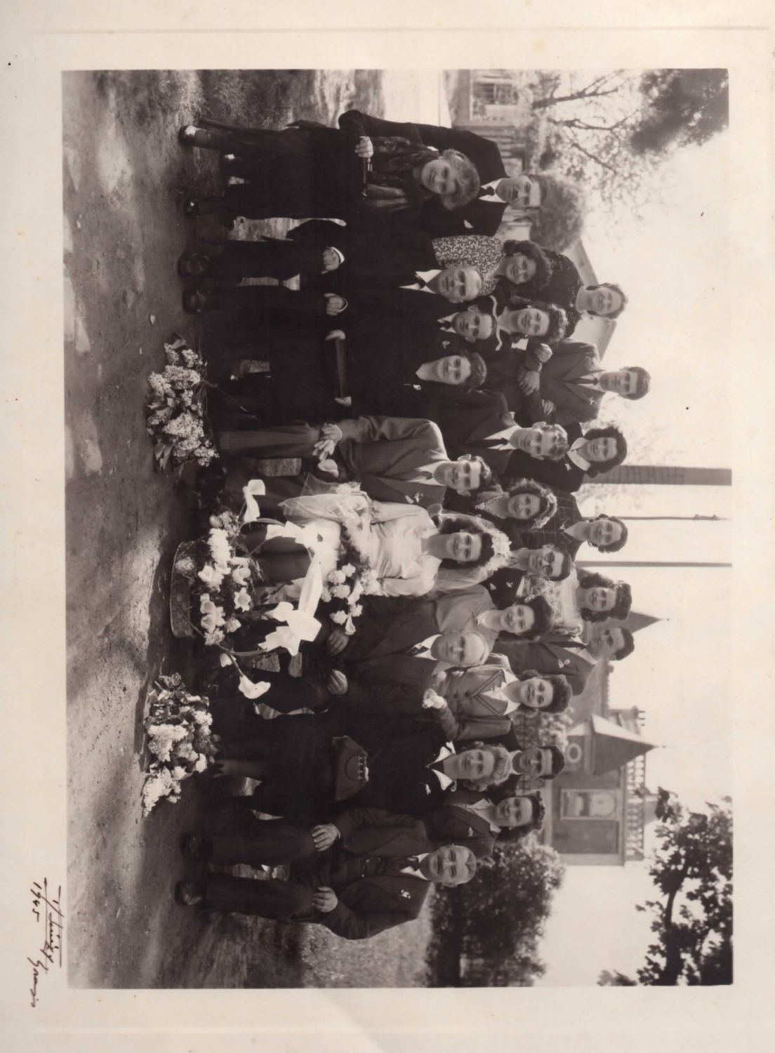 Mariés inconnus 1945 à Morangis (95)