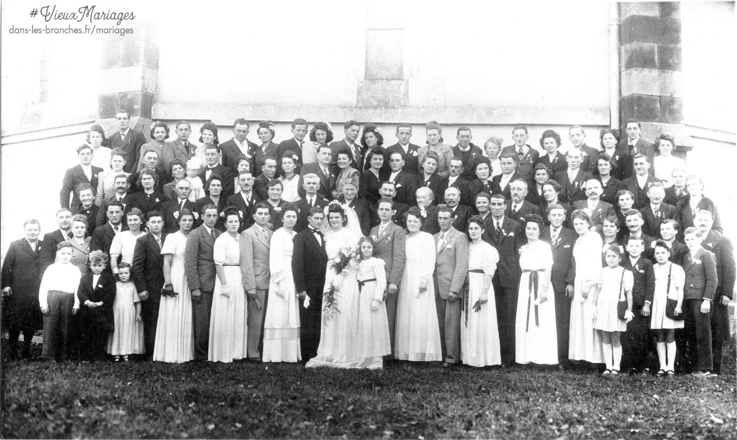 André POUSSET et Fernande TOUCHEFEU le 11/04/1946 à Gorron (53)