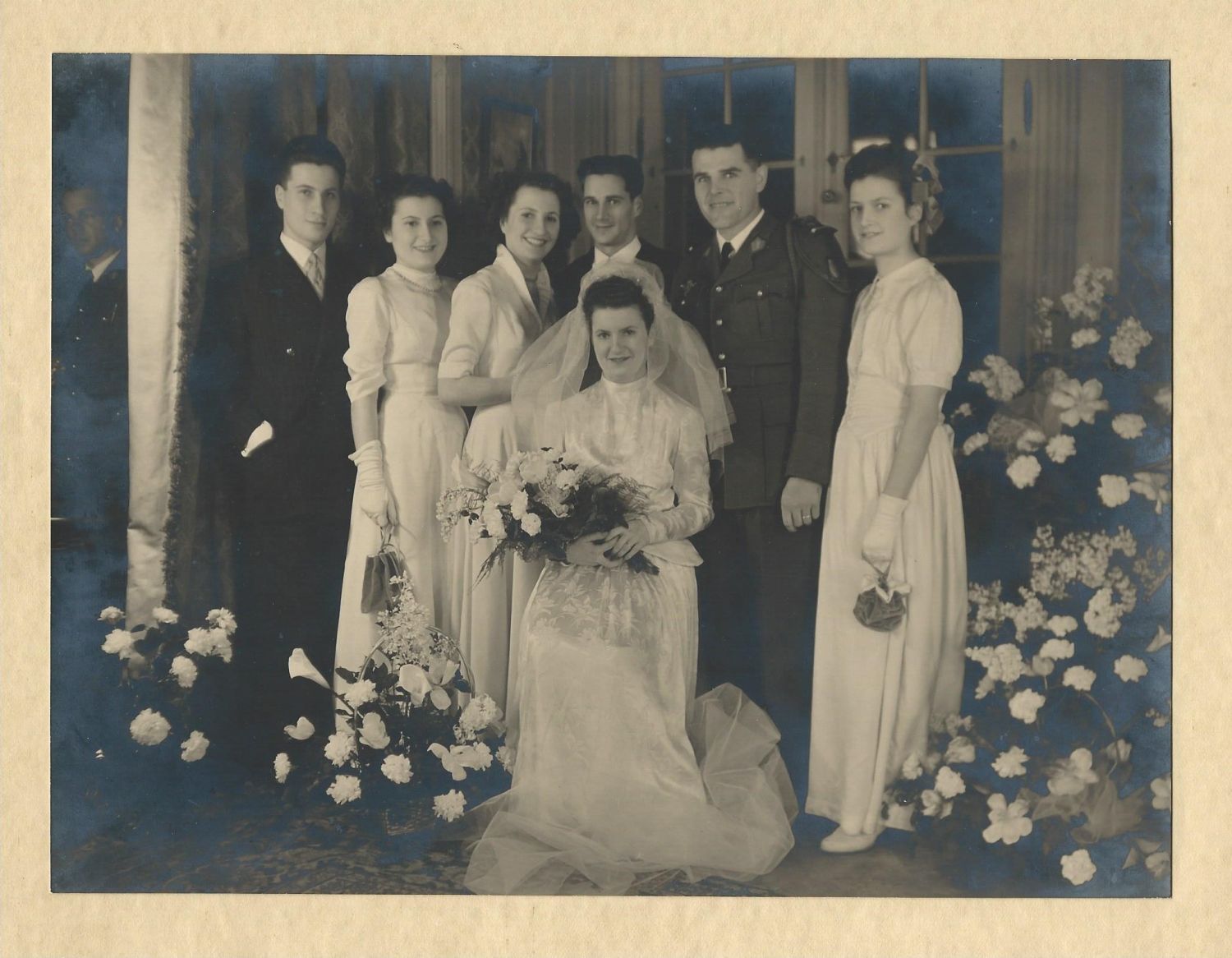 Fernand CREUX et Thérèse BAROT 1948 à Paris (75)