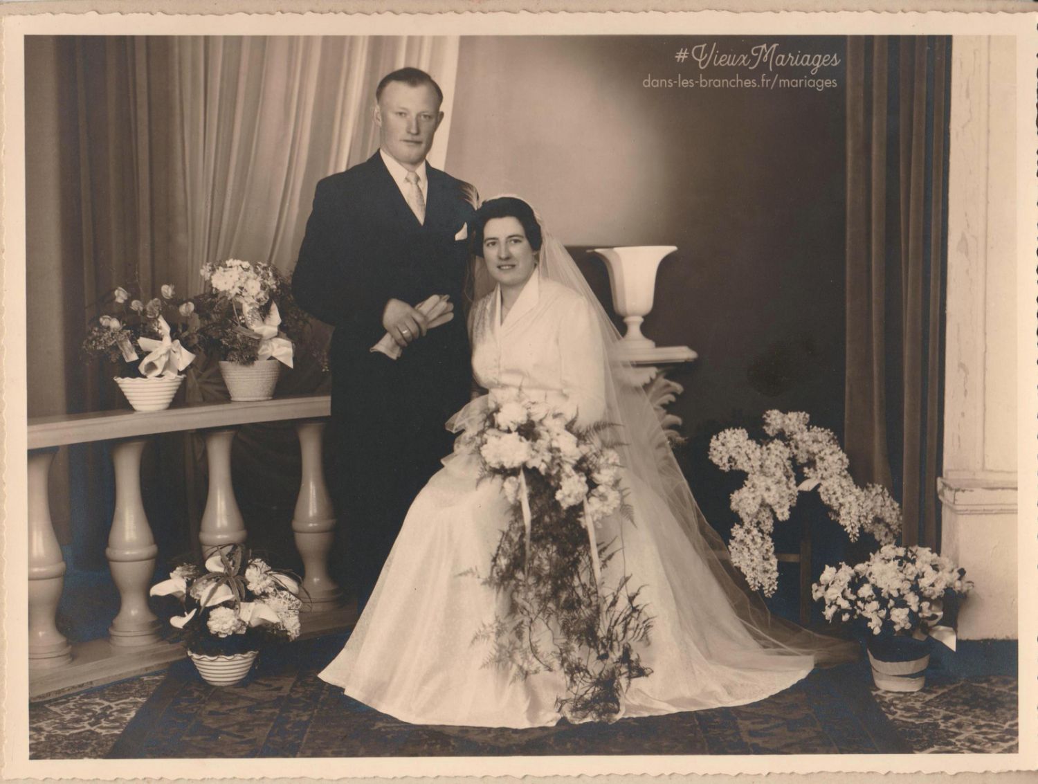 Camiel DE PROFT et Louise DE RIDDER le 04/03/1956 à Baardegem, Oost-Vlaanderen (Belgique)